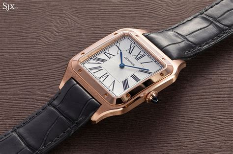 cartier santos dumont watch|cartier santos size chart.